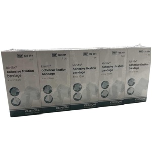 Klinifix Cohesive elastisk bind 10 cm x 4 m 5 stk produktbilde