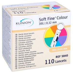 KLINION Soft fine colour Lanzetten 30 G Produktbild