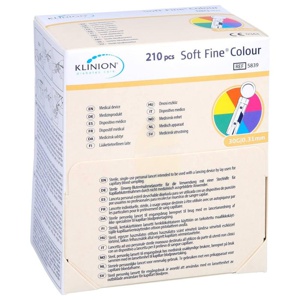 KLINION Soft fine colour Lanzetten 30 G Produktbild