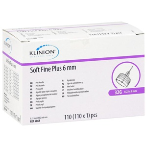 KLINION Soft fine plus Pen-Nadeln 32 G 0,23x6 mm Produktbild