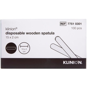 Klinion Trætungespatler 15 cm, 100 stk. produktbillede