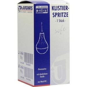 KLISTIERSPRITZE 90 g Gr.3 birnf.Weich-PVC Produktbild