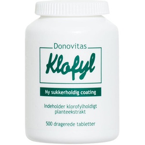 Klofyl Tabletter 500 stk. produktbillede