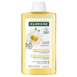 Klorane Chamomile Illuminating Shampoo For Blonde Highlights 400ml Produktbild