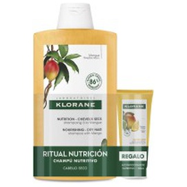 Klorane Mango Shampoo + Conditioner Set 2 Pc Produktbild