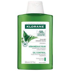 Klorane nõgese šampoon rasustele juustele 200 ml toote pilt