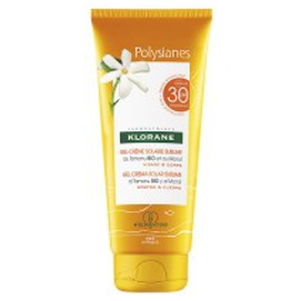 Klorane Polysianes Monoï And Tamanu Bio Sun Gel Face And Body SPF30 200ml Produktbild