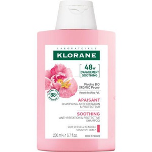 Klorane shampoon pojengi rahustav 200ml toote pilt