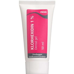 Klorhexidin Dental Gel 1% Medic produktbillede