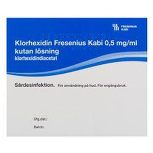 Klorhexidin Fresenius Kabi Kutan lösning produkt bild