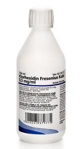 Klorhexidin Fresenius Kabi, kutan lösning 0,5 mg/ml, 250 ml produkt bild