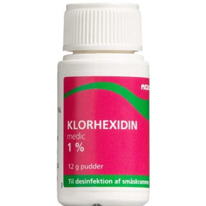 Klorhexidin Pudder 1% produktbillede