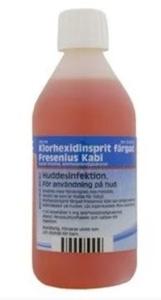 Klorhexidinsprit färgad Fresenius Kabi Kutan lösning produkt bild