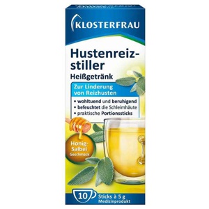 KLOSTERFRAU Hustenreiz-Stiller Heißgetränk Pulver Produktbild