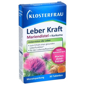 KLOSTERFRAU Leber Kraft Tabletten Produktbild