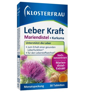 KLOSTERFRAU Leber Kraft Tabletten Produktbild