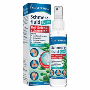 Klosterfrau Schmerzfluid Spray, 150 ml Lösung Produktbild