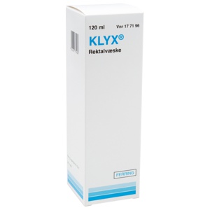 Klyx rektalvæske 120 ml produktbilde