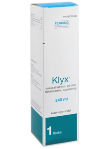 Klyx rektalvæske 240 ml produktbilde