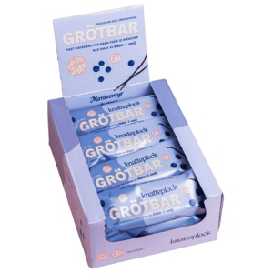 Knatteplock Grötbar Blåbär & Vanilj 25 g x 16 st produkt bild