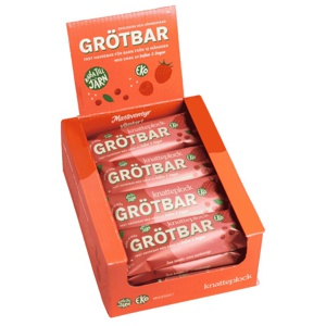 Knatteplock Grötbar Hallon & Lingon 25 g x 16 st produkt bild