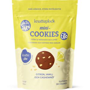 Knatteplock Mini-cookies Citron och vanilj 150 g produkt bild