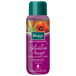 KNEIPP Aroma-Pflegeschaumbad Glückliche Auszeit Produktbild