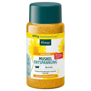 Kneipp Badekristalle Muskel Entspannung Bio-Arnika, 600 g Salz Produktbild