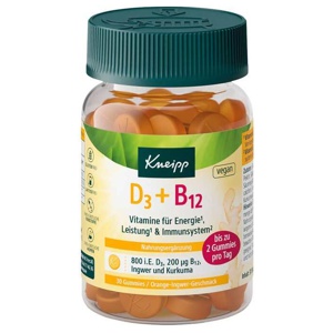 KNEIPP Vitamin D3+B12 Gummies Produktbild