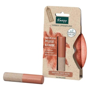 Kneipp farbige Lippenpflege natural deep nude, 3.5 g Stifte Produktbild