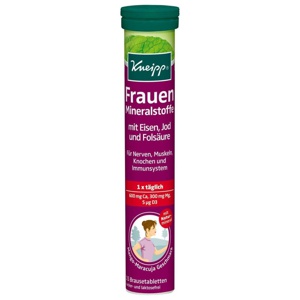 KNEIPP Frauen Mineralstoffe Brausetabletten Produktbild