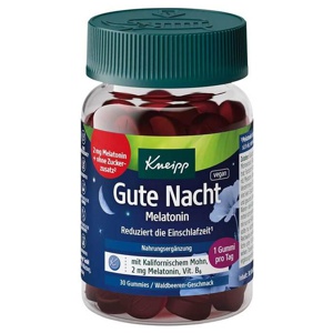 Kneipp Gute Nacht Melatonin Gummies, 30 St Kaudragees Produktbild