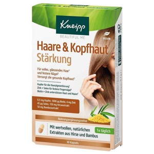 Kneipp Haare & Kopfhaut Stärkung Kapseln, 30 St Kapseln Produktbild