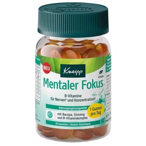 Kneipp Mentaler Fokus Gummies, 30 St n.v. Produktbild