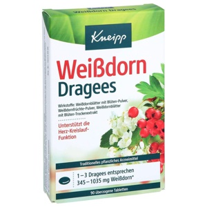 KNEIPP Weißdorn Dragees Produktbild