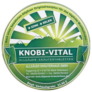 Knobi Vital Tabletten, 300 St Tabletten Produktbild