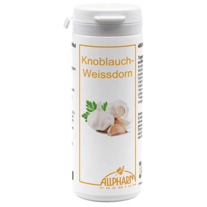 Knoblauch Kapseln mit Mistel und Weißdorn, 400 St Kapseln Produktbild