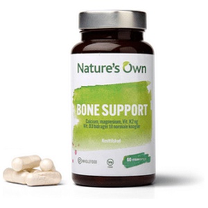 Knogler - Bone Support Wholefood - 60 kapsler produktbillede