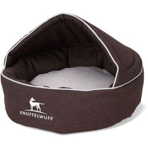 Knuffelwuff Hundehöhle Pumbaa aus Velours braun L Produktbild