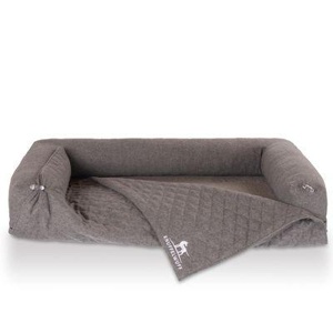 Knuffelwuff orthopädisches 2in1 Sofaschutz Hundebett Yona grau M-L Produktbild