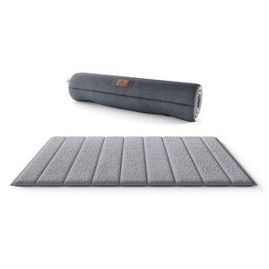 Knuffelwuff tragbare Reisematte Linea Travel aus Velours grau L Produktbild