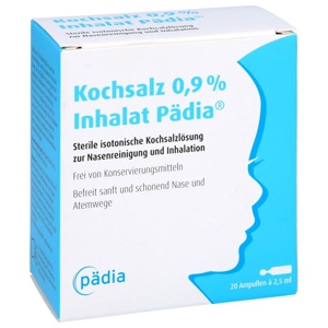 KOCHSALZ 0,9% Inhalat Pädia Ampullen Produktbild