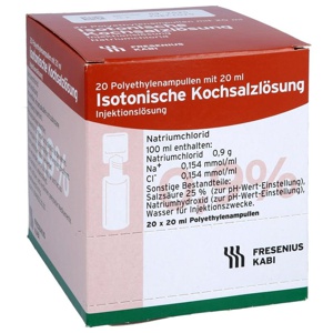 KOCHSALZLÖSUNG 0,9% Plastikamp.Fresenius Produktbild
