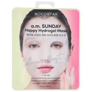Kocostar a.m. Sunday Hydrogel Collagen Mask 1 stk produktbillede