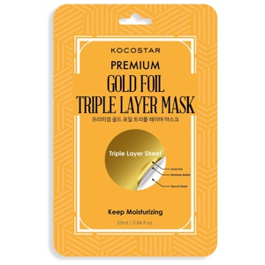 Kocostar Premium Gold Foil Triple Layer Mask produkt bild