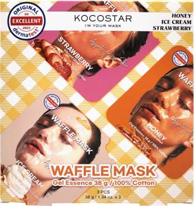 Kocostar Waffle Mask Kit 3 pcs produkt bild
