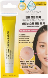 Kocostar Yellow Cream Patch Blemish Relief 20 ml produktbilde