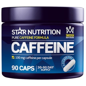 Koffeintabletter 100 mg 90 Kapslar produkt bild
