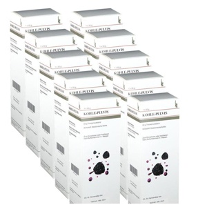 Kohle pulvis ohne Magensonde, 10X50 g Pulver Produktbild