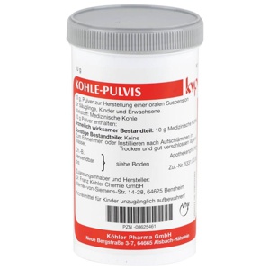 KOHLE pulvis Pulver Produktbild